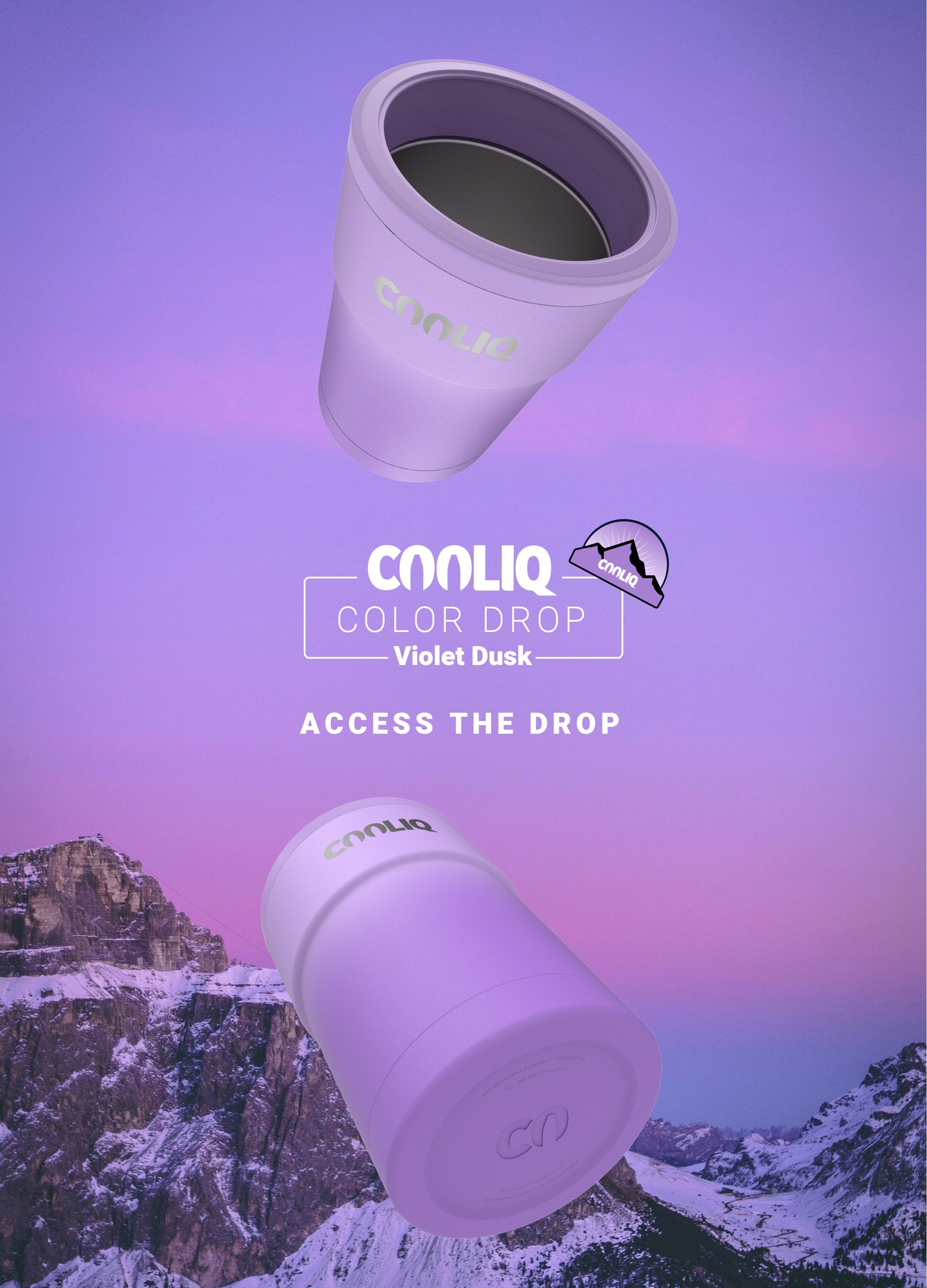 Drop Number Color Color Drop: Violet Dusk – COOLIQ